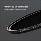 Urth 55mm Magnetic Ethereal Black Mist ⅛ Diffusion Lens Filter - Image 4