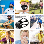 LSGTT Personal Smart Electric Air Face Mask, Reusable Wearable Air Purifiers - Image 5