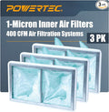 POWERTEC 1 Micron Inner Air Filter by POWERTEC