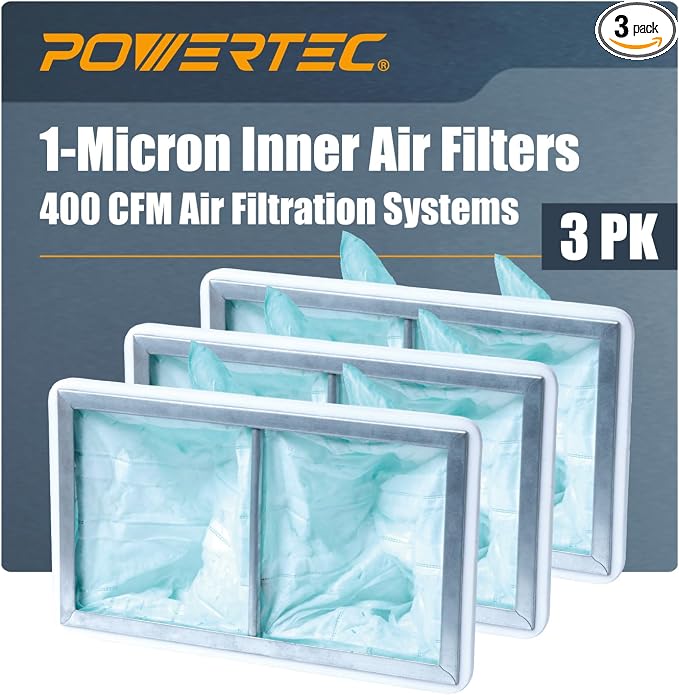 POWERTEC 1 Micron Inner Air Filter by POWERTEC