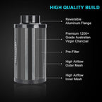 MELONFARM 4 Inch Air Carbon Filter Smelliness Control - Image 2