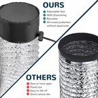 2Pcs 6 Inch Grow Tent Vent Cover Filter, Duct Filter Net - Image 3