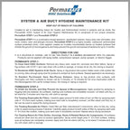 PermaSafe HVAC Solutions, System & Air Duct Hygiene Maintenance Kit, Preserves - Image 3