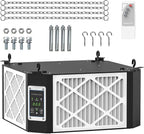 ABESTORM Air Filtration System Woodworking Built-in Ionizer, 1350CFM Hanging - Image 8