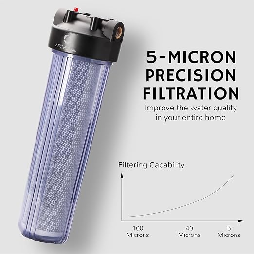 Airthereal Whole House Water Filter Housing, Sediment Filter - Image 2