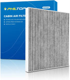 PHILTOP Cabin Air Filter w/Activated Carbon, Compatible by PHILTOP