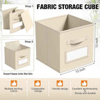 10 Pcs Fabric Storage Cubes