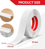 Wall Corner Protector Peel and Stick Wall Molding Trim Flexible Corner Guard