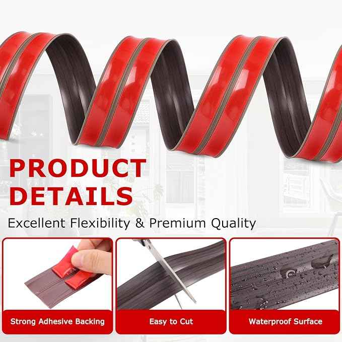 Flexible Wall Corner Protector Moulding Trim Peel and Stick Wall Corner Guards