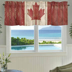 Canada Curtain Valances for Windows, Kitchen Valance Window Treatment - Image 3