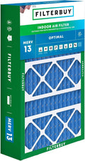 Filterbuy 17x26x4 Air Filter MERV 13 Optimal Smoke & Allergy Defense, by Filterbuy