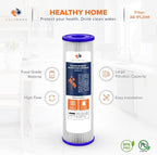 Aquaboon 20 Micron Pleated Sediment Filter Cartridge 10" x 2.5" Whole House - Image 4