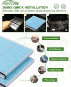 2-Pack HEPA Cabin Air Filter Fits - Image 6