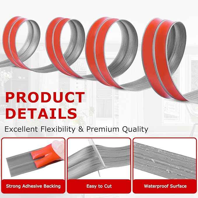 Flexible Wall Corner Protector Moulding Trim Peel and Stick Wall Corner Guards