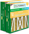 Filterbuy 17.5x21x5 Air Filter MERV 11 Superior Pet & Allergy Defense, by Filterbuy