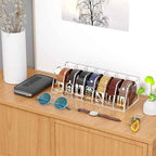 FEMELI Belt Organizer Acrylic Clear Case Storage Holder