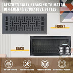 4X10 Inch Floor Vent for Room 2 Packs Floor Grates Heavy Duty Walkable Steel - Image 2