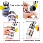 3 Pack Faucet Mount Filters, Faucet Water Filter - Image 5