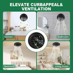 Soffit Vents 4 Inch, Round Exhaust Air Vent Cover - Image 7