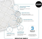Simply 16x25x1 Air Filter, Merv 8, MPR 600, 12 Pack, Furnace Air Filter - Image 4