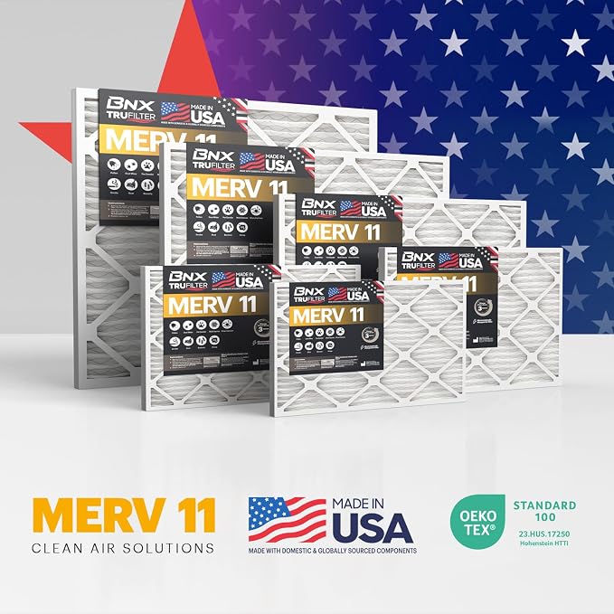 BNX TruFilter 20x30x1 Air Filter MERV 11 - Image 9