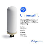 Culligan MaxClear 3 Gallon Gravity Water Filter System, Brushed Stainless-Steel - Image 4