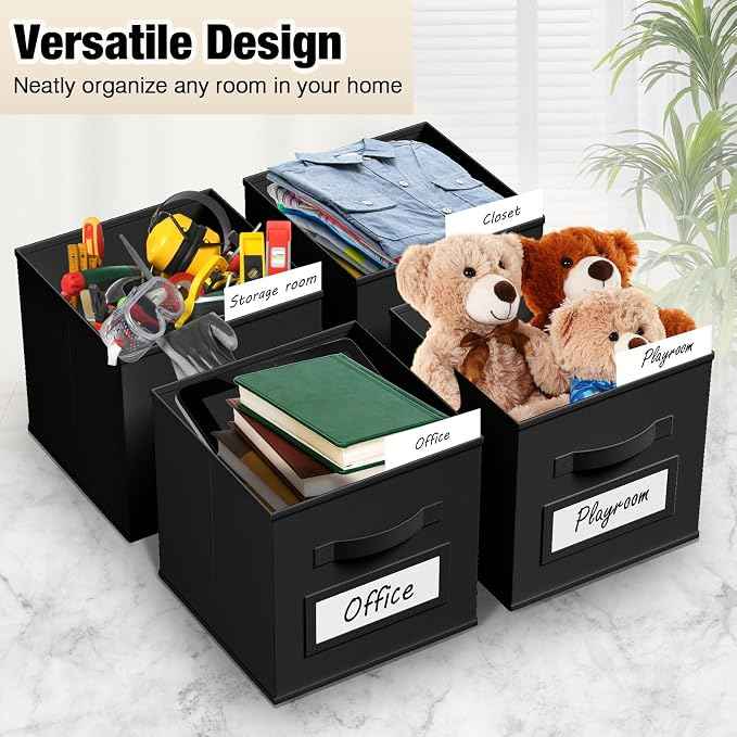 10 Pcs Fabric Storage Cubes