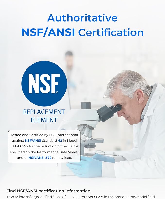 Waterdrop DA29-00020B Refrigerator Water Filter, Replacement - Image 3