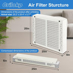 2 Pack 210 Replacement Filter Compatible with AprilAire Whole House