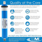 APPLIED MEMBRANES INC. 12 GPD Reverse Osmosis Membrane | RO Membrane Water - Image 3