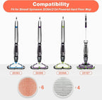 Replacement Pads for Bissell Spinwave Mop: 10 Pads for Bissell Spinwave - Image 3