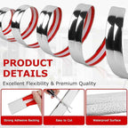 Flexible Wall Corner Protector Moulding Trim Peel and Stick Wall Corner Guards