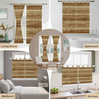 Vintage Western Bedroom Curtains 72 Inch Length, Window Curtains Tab Top - Image 7