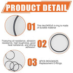 DEX2400Z5 Replacement O-Rings 4 Pack – Compatible - Image 3