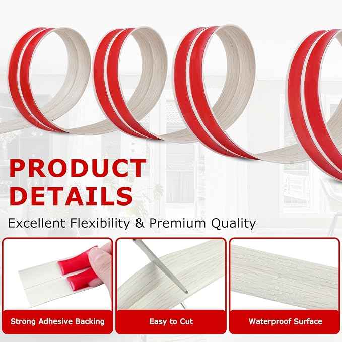 Flexible Wall Corner Protector Moulding Trim Peel and Stick Wall Corner Guards