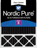 Nordic Pure 20x25x5 Honeywell/Lennox Replacement Odor Reduction Merv 8 Filter 1 by NordicPure