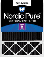 Nordic Pure 20x25x5 Honeywell/Lennox Replacement Odor Reduction Merv 8 Filter 1 by NordicPure