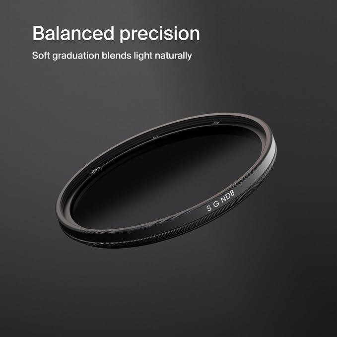 Urth 37mm Soft Graduated ND8 Lens Filter — 3-Stop, Ultra-Slim 20-Layer - Image 2