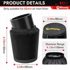 62mm Mini Bike Air Filter Cover - Image 2