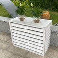 Pool pump covers for outside units, outdoor garbage can enclosures, aluminum by ZUGIATP
