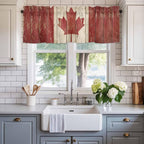 Canada Curtain Valances for Windows, Kitchen Valance Window Treatment - Image 2