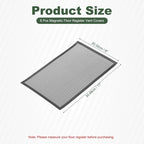 YOKIVE 6 Pcs Magnetic Floor Vent Covers, Floor Register Cover PVC Mesh Air Vent - Image 2