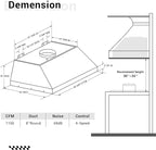 CHETTO C Stainless Steel Range Hood Cover - Image 6