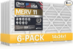 BNX TruFilter 14x24x1 Air Filter MERV 11 by BNX