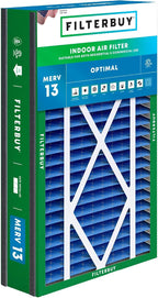 Filterbuy 16x25x3 Air Filter MERV 13 Optimal Smoke & Allergy Defense, by Filterbuy