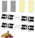 2 AF-2 Air Filters & 4 PK-2 Produce Keeper Refill Replacement Kit – Compatible by Guarm