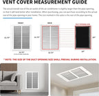14x20 Return Air Grille, Air Return Vent Cover, Flat Vent Cover, Rejillas De - Image 4