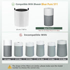 Blue Pure 511 Replacement Filter Compatible - Image 2