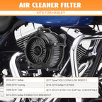High Flow Air Cleaner Intake Filter System Kit Air Filters Cover - Image 2