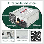 PD9345 RV Power Converter replacement-9300 Series Converter, 45Amp 120V to 12V - Image 3